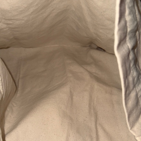 Coach Cream Dust Bag with Black Logo - Picture 5 of 5